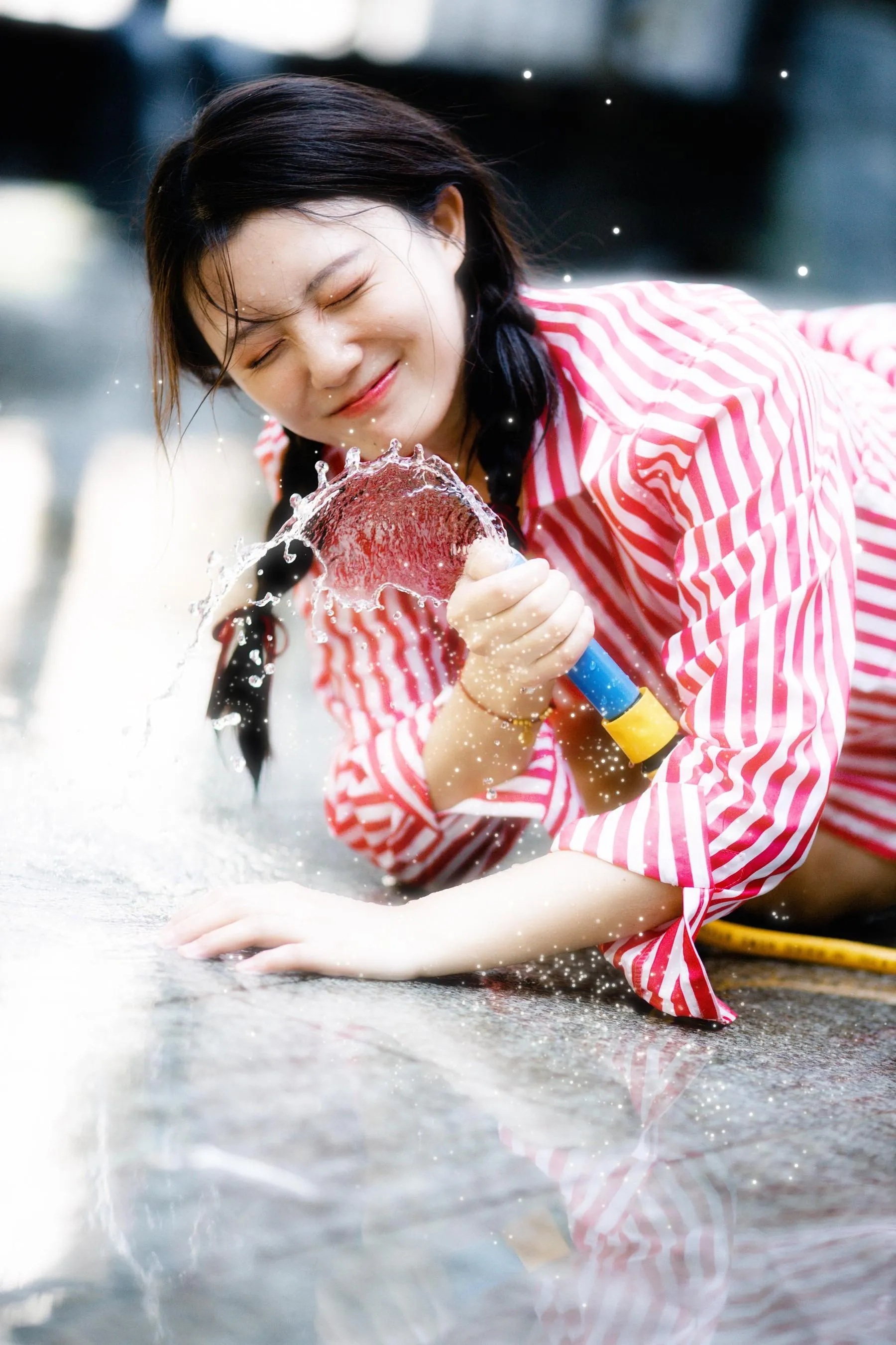 [YITUYU艺图语]2021.11.30 后院水花 黎美汐 [42P]插图2